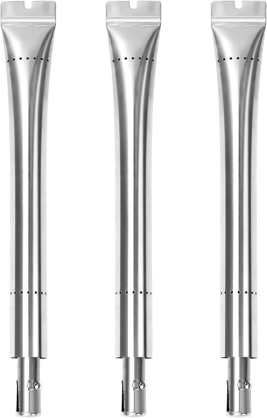 Denmay 36.3cm Dual-Tube Brenner Edelstahl 18629 für BroilKing Signet, Sovereign Serie, Brennerrohre Ersatzteile für Monarch, 3 Stück
