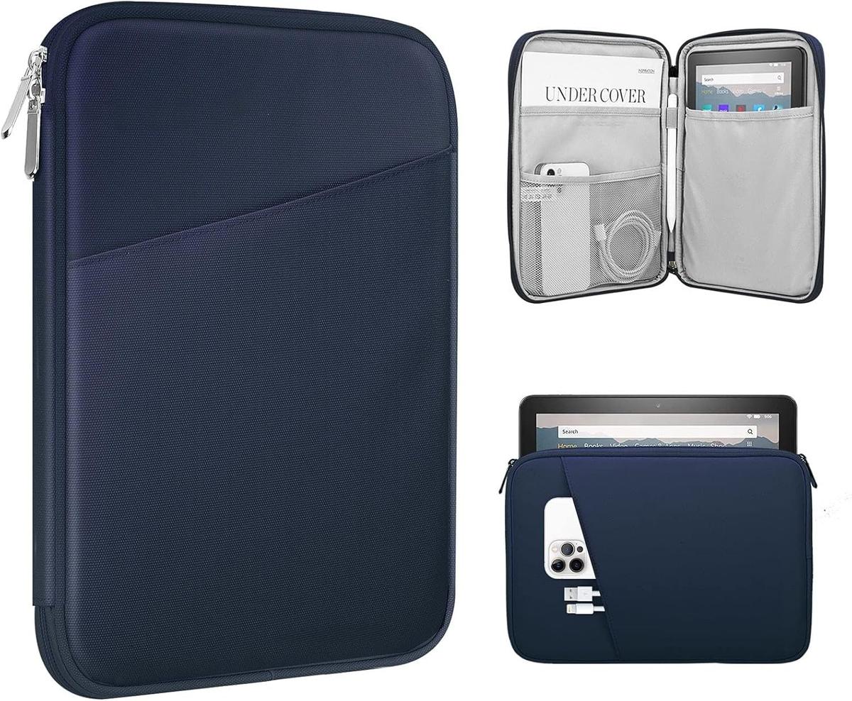 TiMOVO 8-9 Zoll Tablet Tasche für das Neue iPad mini 7 (A17 Pro, 2024), iPad mini 6 (8,3-Zoll, 2021), iPad mini 5/4/3/2/1, Tragbare Schutztasche für iPad mini, Indigo